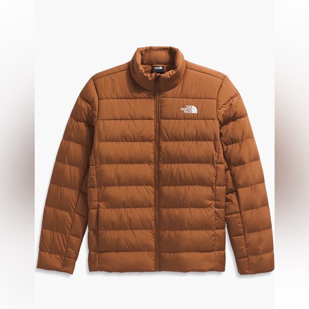 The North Face Men's Aconcagua 3 Puffer Jacket Burnt Umber Large - Picture 4 of 8
